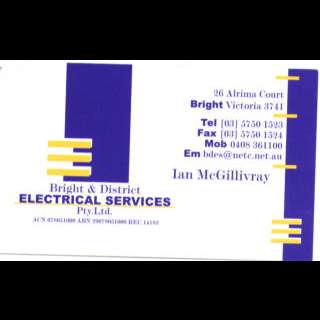 Photo: Bright & District Electrical Services PTY LTD